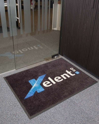 Tapete com logótipo personalizado